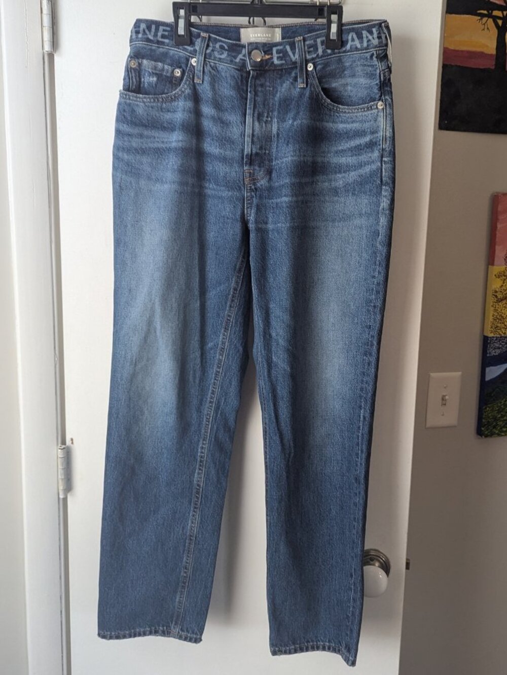 Everlane The 90s Cheeky Straight Denim Jeans Size 28